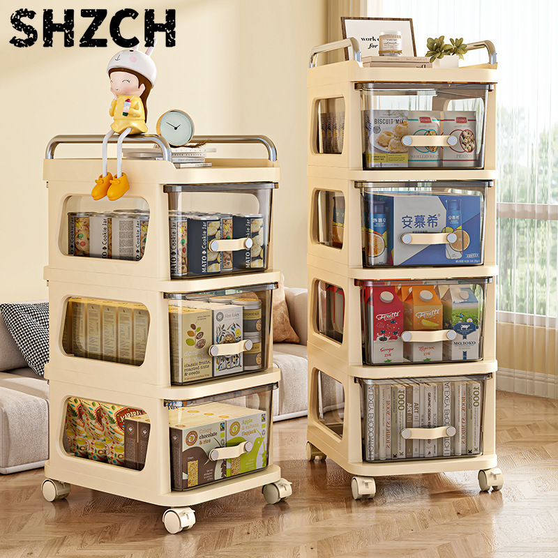 Baby Nursery Drawers - Chariot de rangement multifonctionnel pour collations,