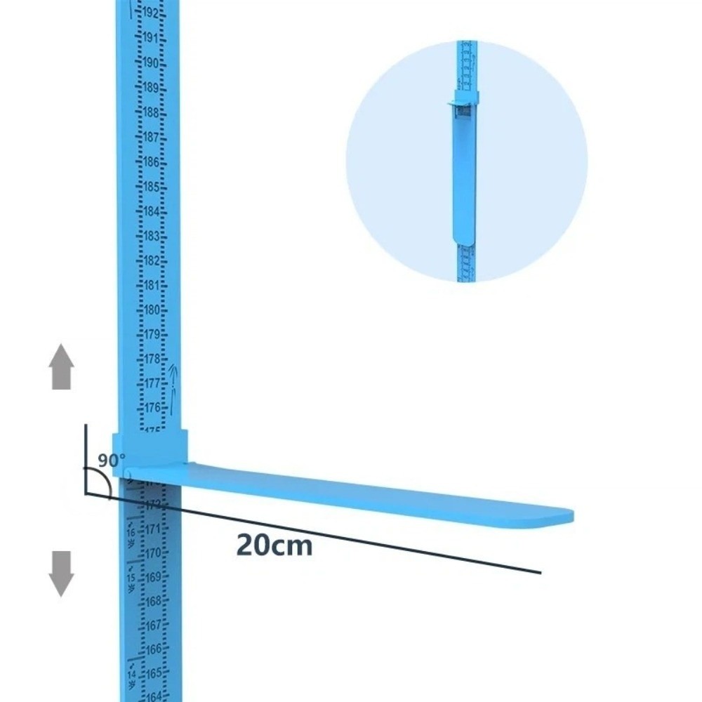 Growth Chart Ruler - Nouvelle règle de mesure murale pliable