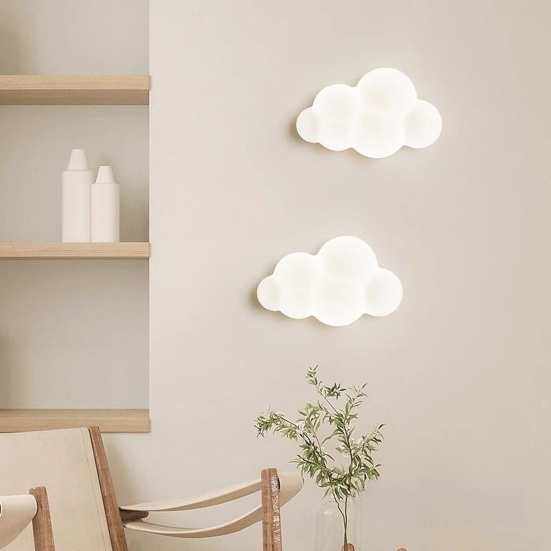 Baby Nursery Wall Lights - Appliques murales Nuage Blanc pour chambre