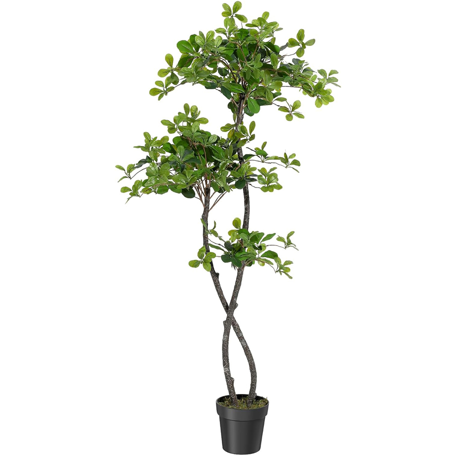 Baby Nursery Tree - Plantes artificielles d'intérieur, olivier noir artificiel