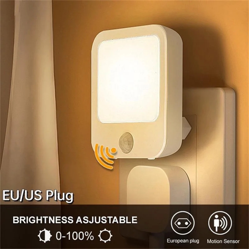 Baby Nursery Night Light - Veilleuses LED à capteur de mouvement,
