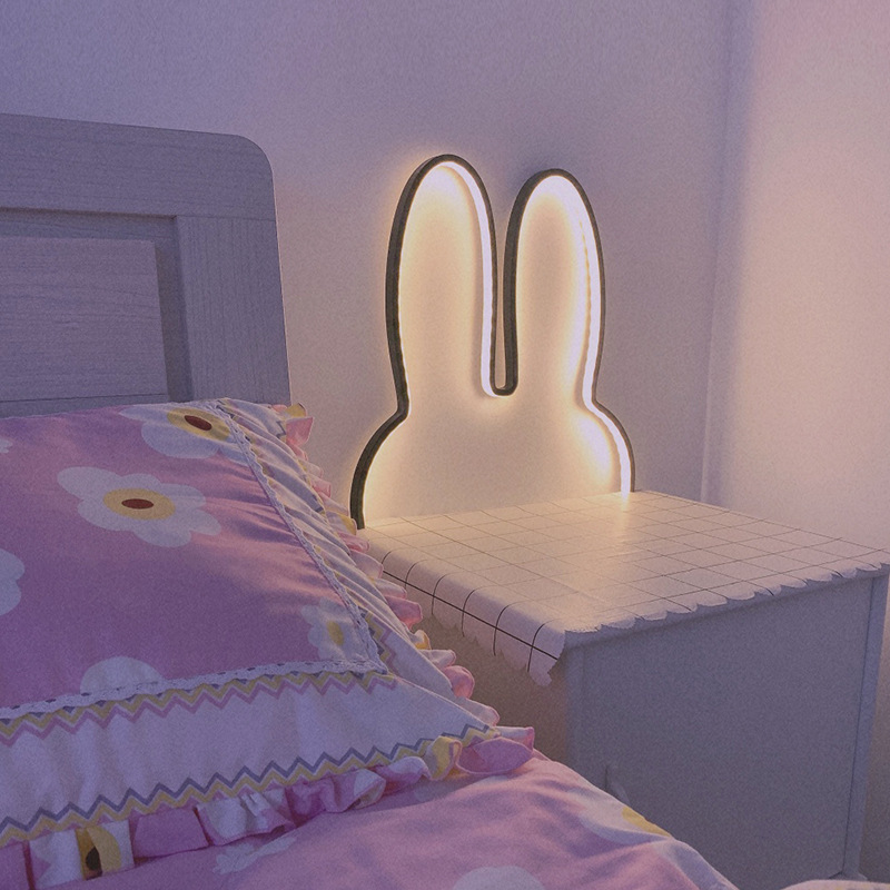 Baby Nursery Night Light - Mignon Led lapin appliques USB alimenté
