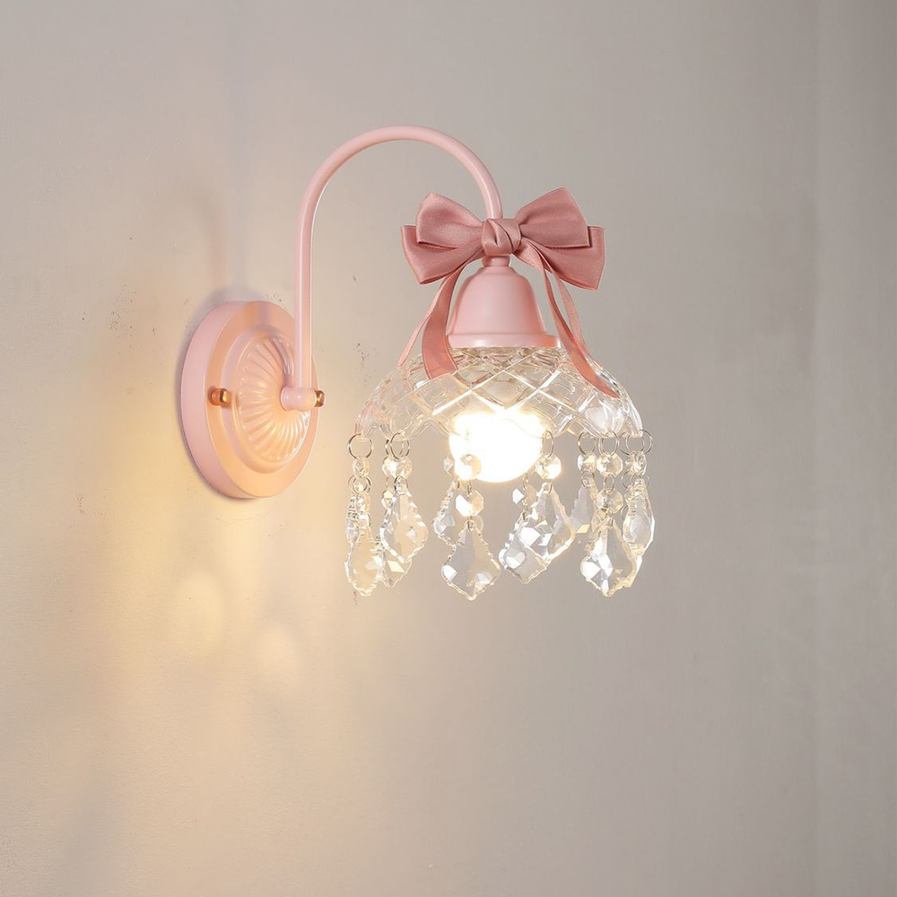 Baby Nursery Wall Lights - Lampes murales en verre cristal français
