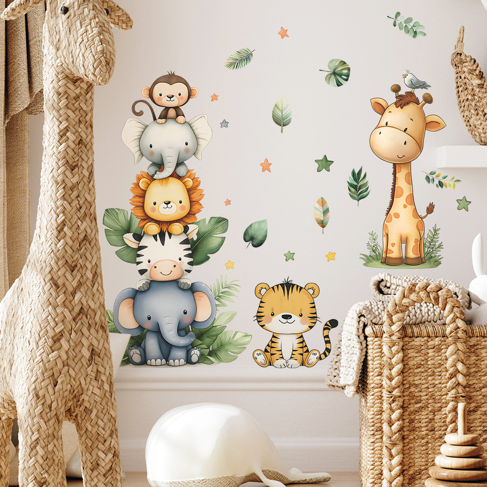 Autocollants muraux animaux de - Baby Nursery Girl Room avis et prix