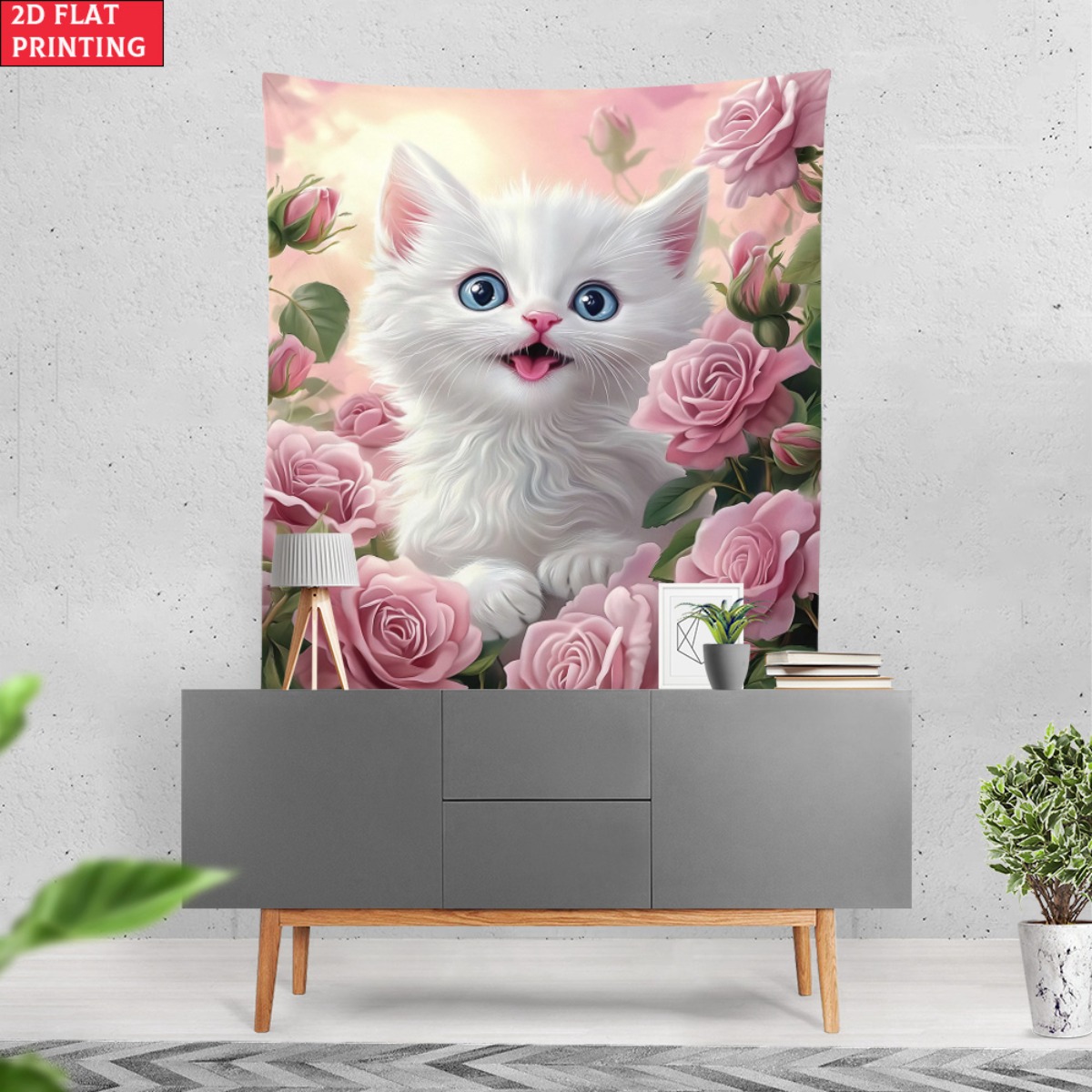 Tapisserie de jardin de roses  - Baby Nursery Colors avis et prix