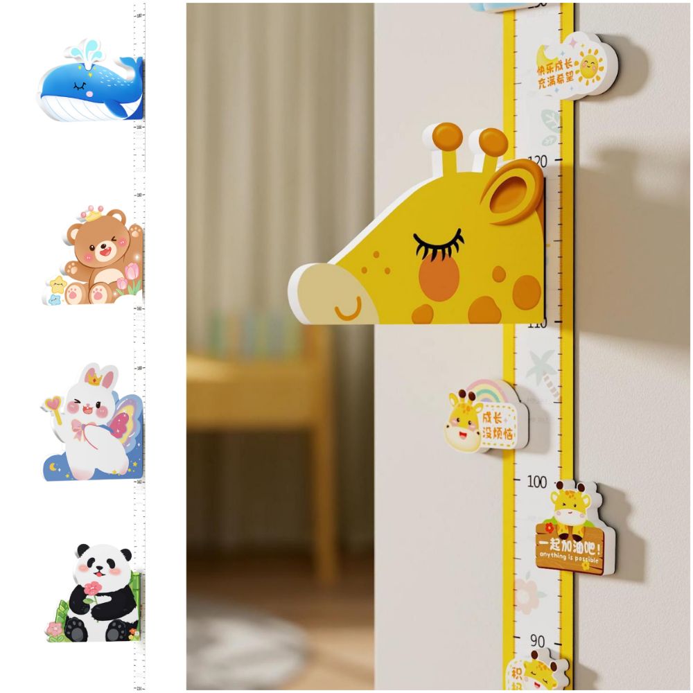Autocollants muraux 3D multico - Growth Chart Ruler avis et prix
