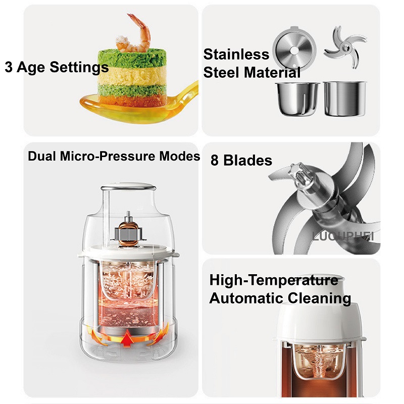 Robot culinaire pour bébé 220V - Baby Food Processor avis et prix