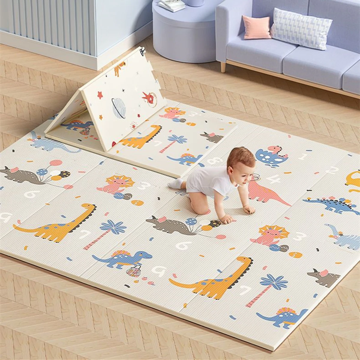 Tapis éducatif pliable non tox - Soft Rug Nursery avis et prix
