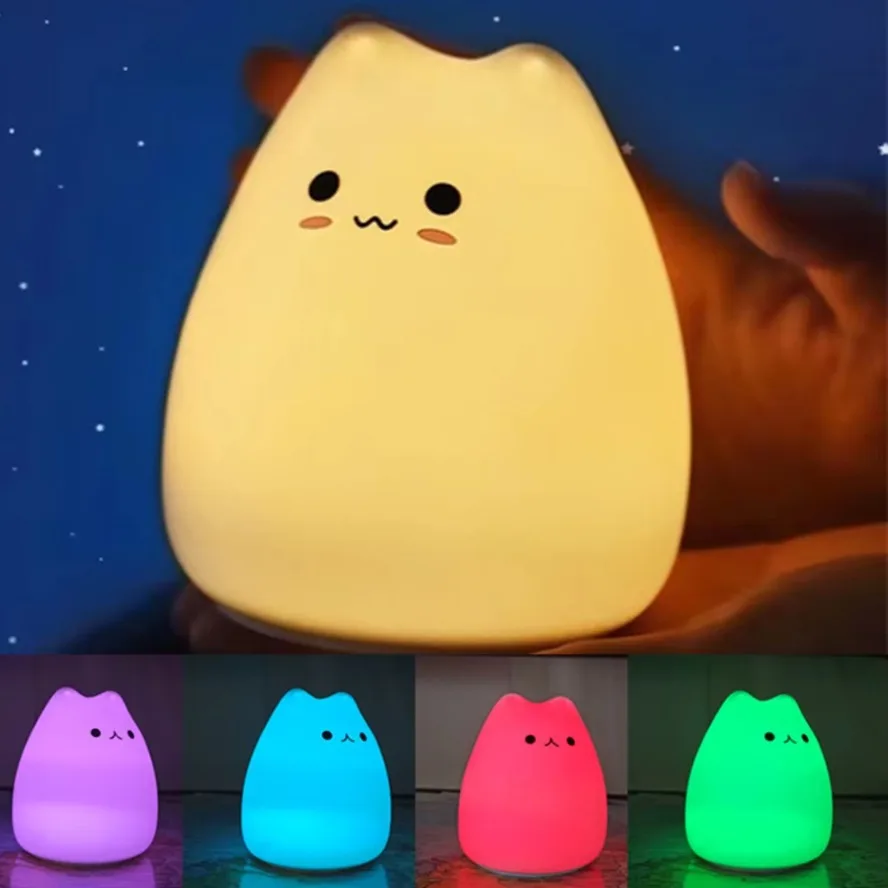 LED Nigh tlight 7 couleurs dou - Baby Nursery Colors avis et prix