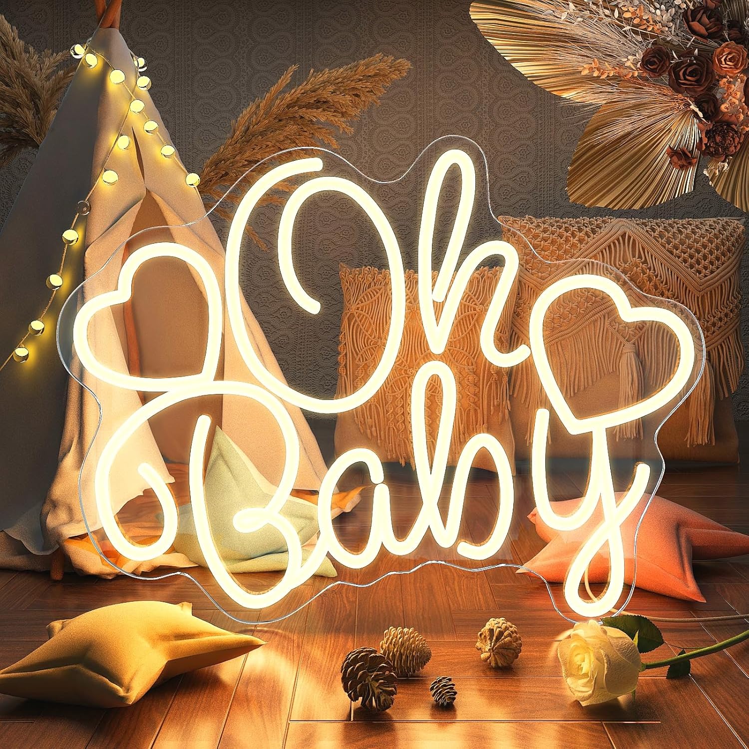 Panneau lumineux LED « Oh Baby - Baby Nursery Wall Lights avis et prix