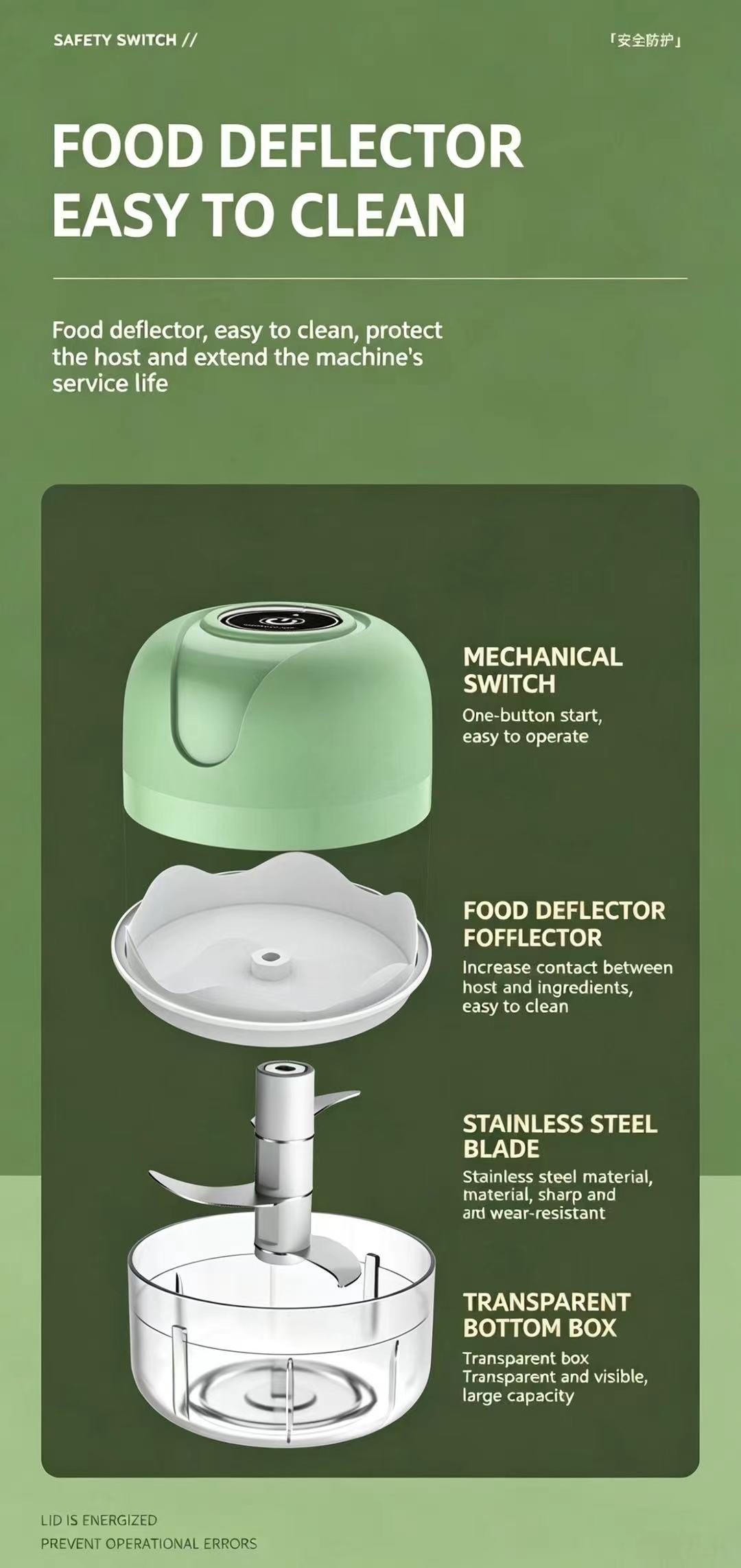 Hachoir à ail électrique recha - Baby Food Processor avis et prix