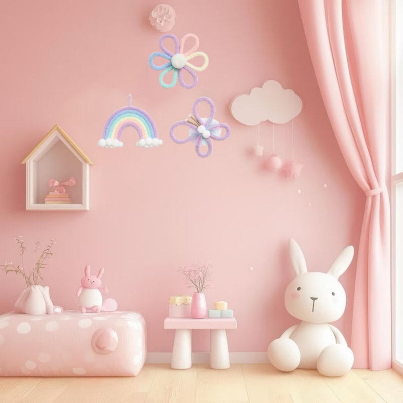 Décoration murale bohème nordi - Baby Nursery Girl avis et prix