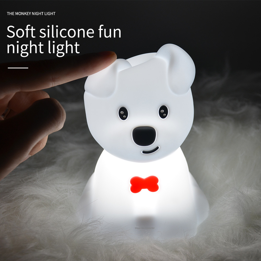 Veilleuse LED aste en silicone - Baby Nursery Night Light avis et prix