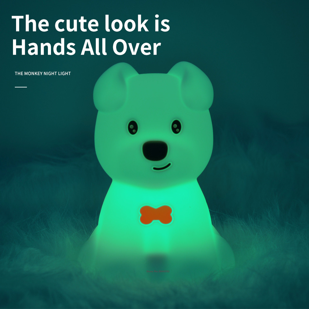 Veilleuse LED aste en silicone - Baby Nursery Night Light avis et prix