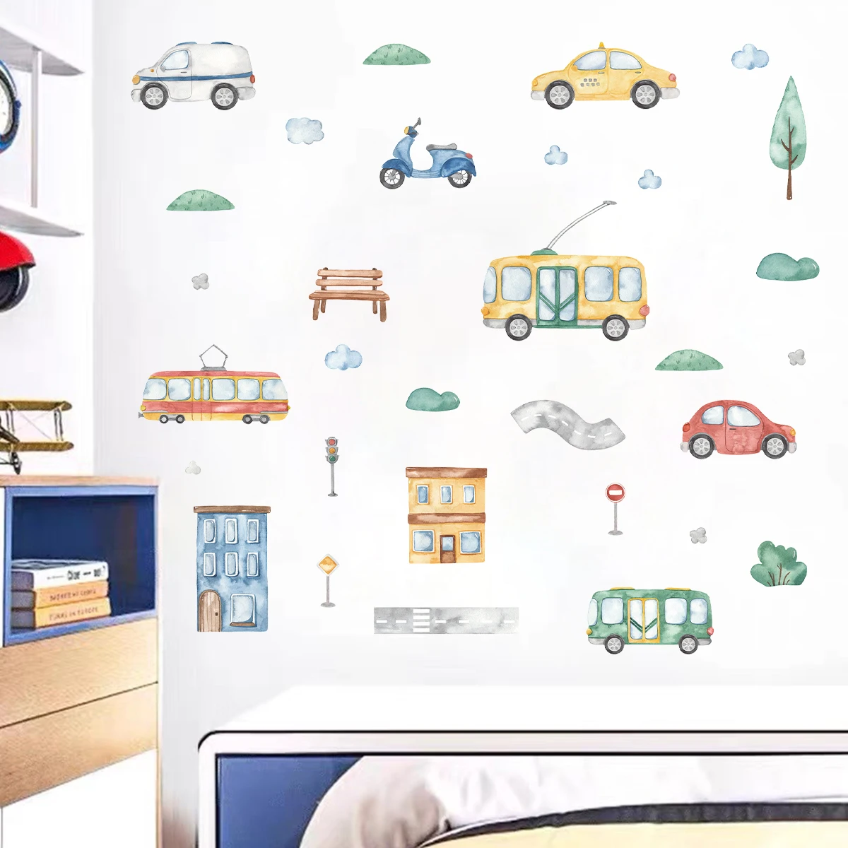 Autocollants muraux de voiture - Baby Nursery Tree avis et prix