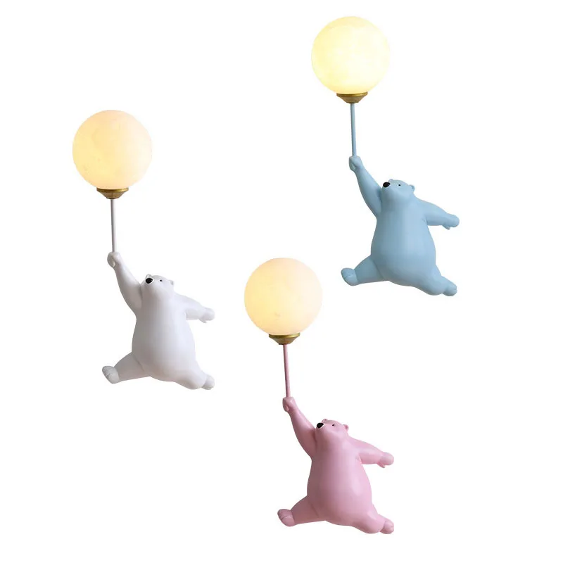 Dessin animé ours polaire LED  - Baby Nursery Wall Lights avis et prix