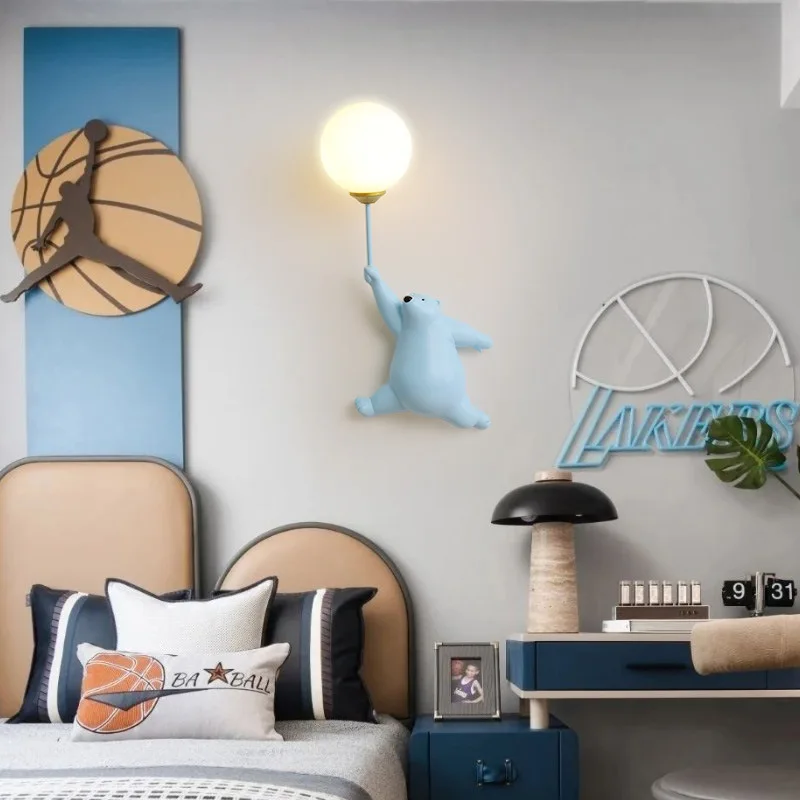 Dessin animé ours polaire LED  - Baby Nursery Wall Lights avis et prix