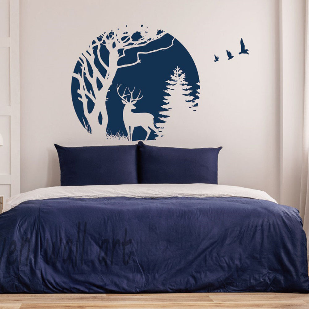 Autocollant Mural Cerf de la F - Baby Nursery Tree avis et prix
