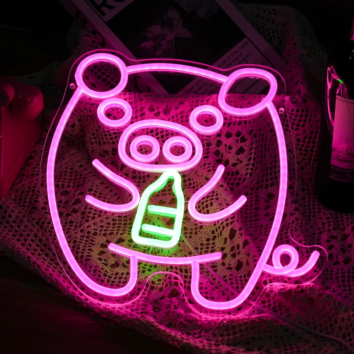 Enseigne néon LED USB dimmable - Baby Nursery Wall Lights avis et prix