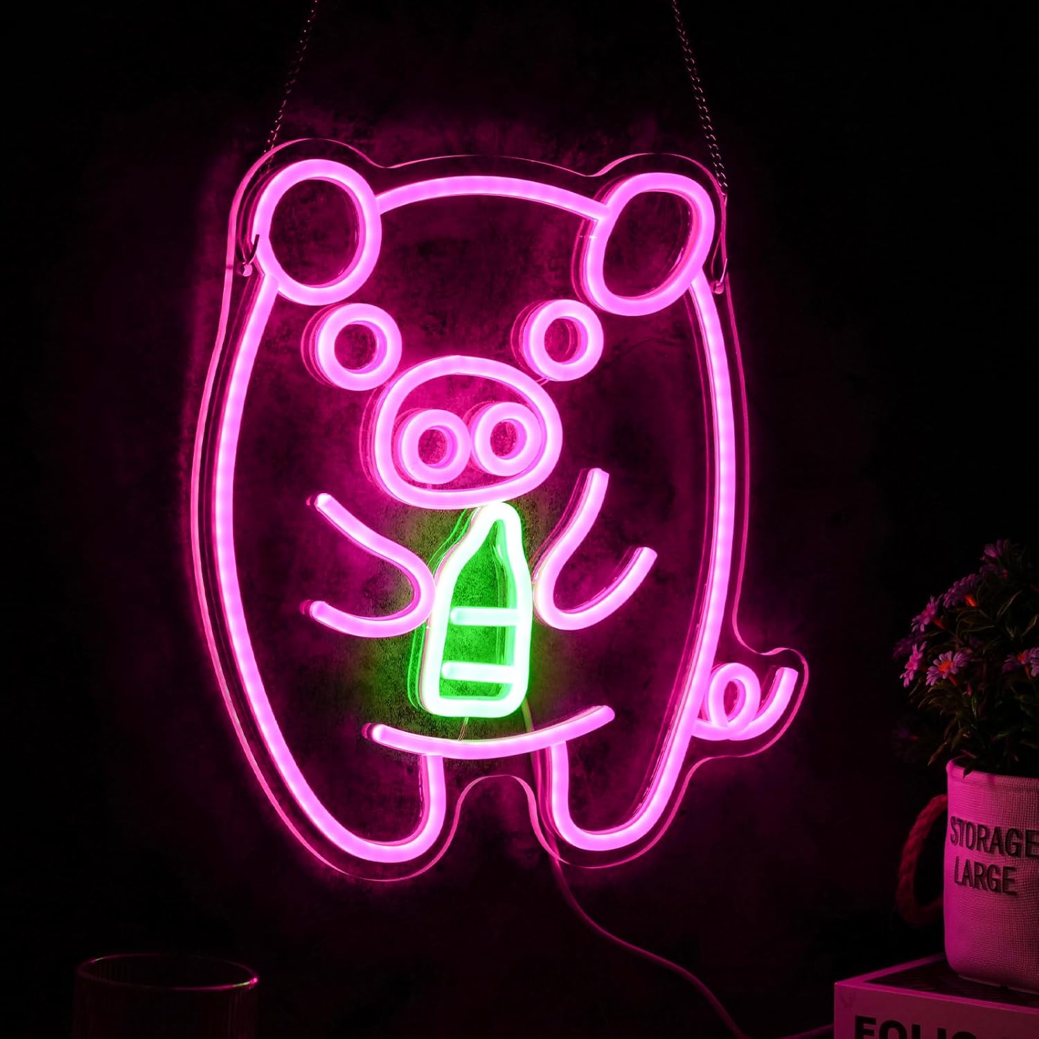 Enseigne néon LED USB dimmable - Baby Nursery Wall Lights avis et prix