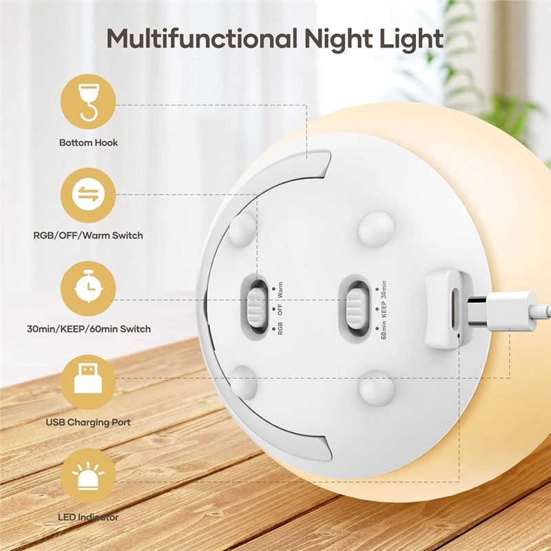 Lampe de nuit LED ABUG-Eye-Car - Baby Nursery Colors avis et prix