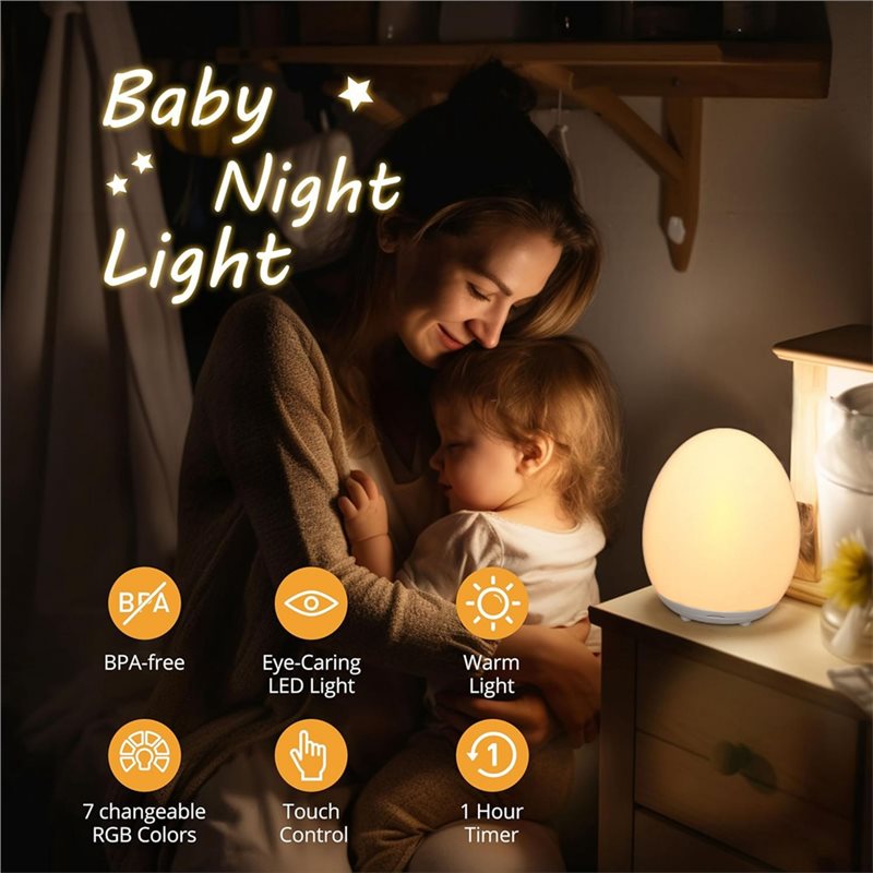 Lampe de nuit LED ABUG-Eye-Car - Baby Nursery Colors avis et prix