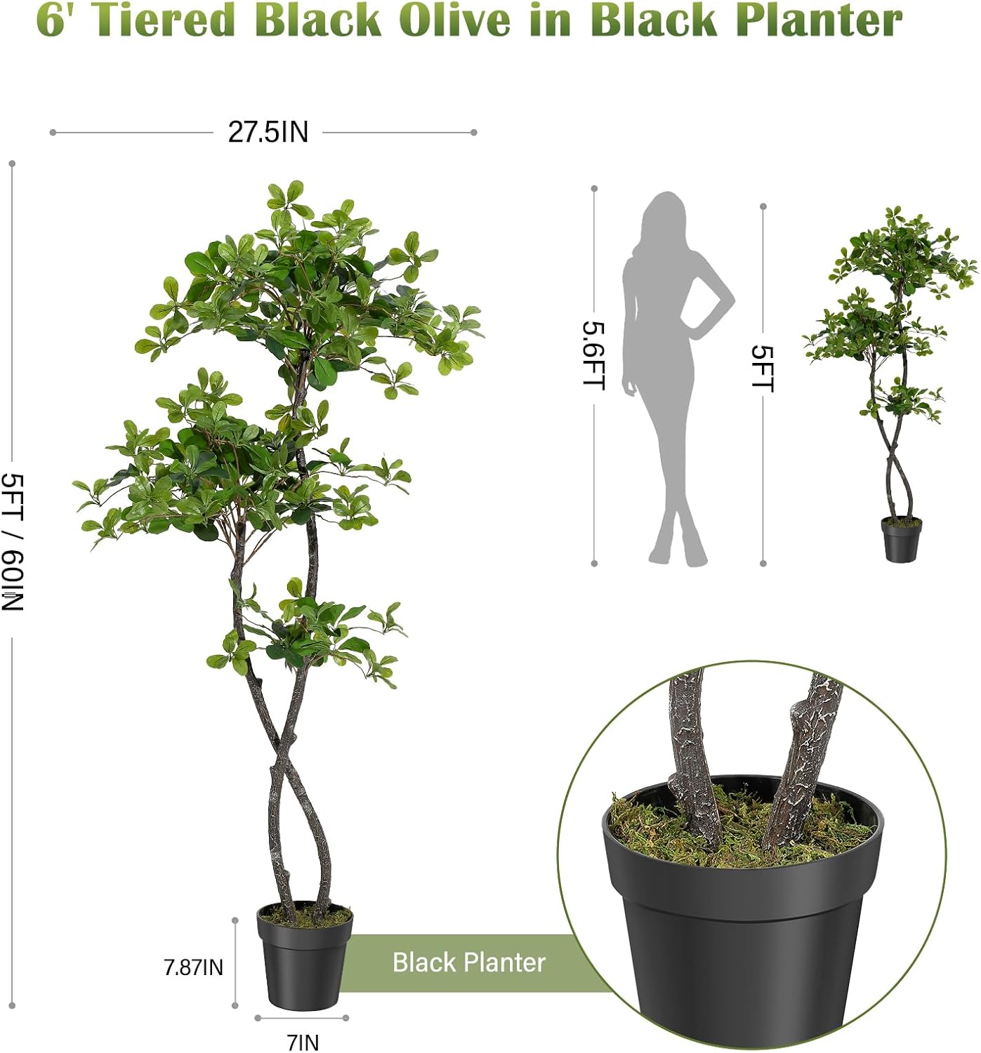 Plantes artificielles d'intéri - Baby Nursery Tree avis et prix