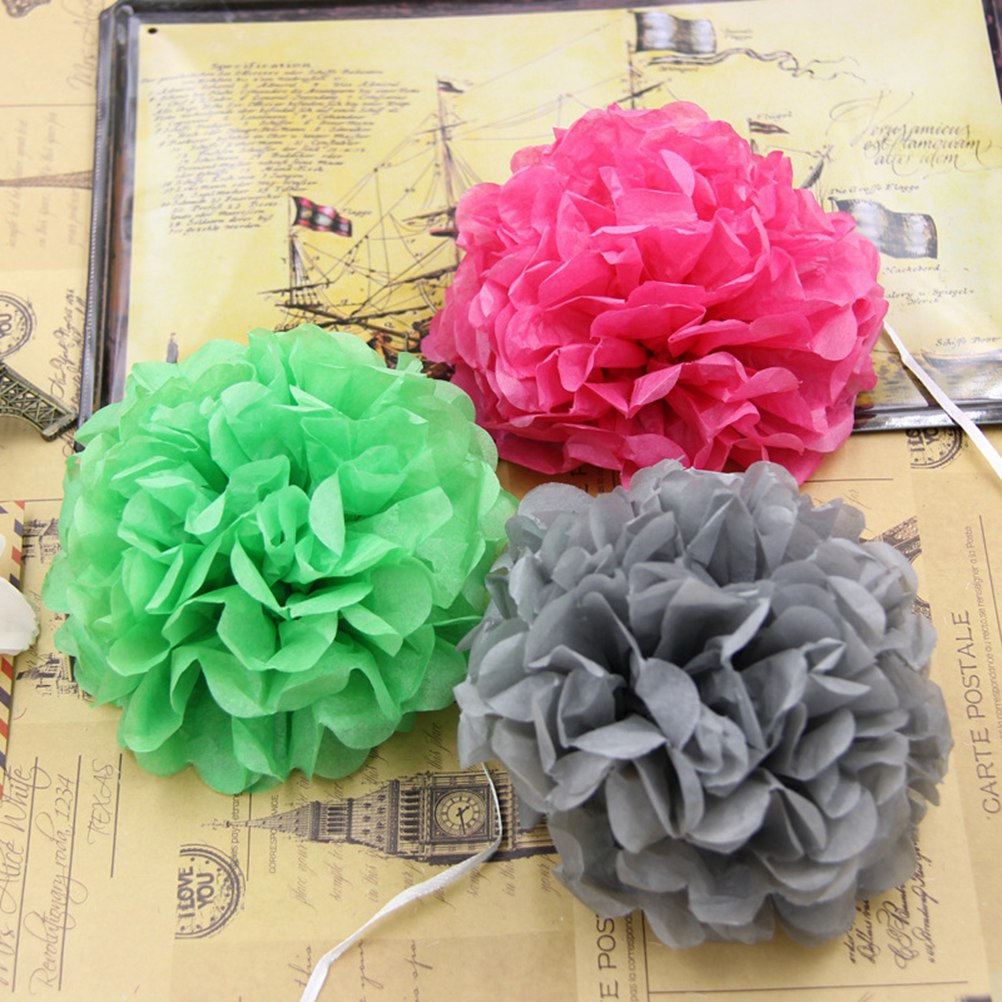 5 boules de fleurs en papier,  - Baby Nursery Colors avis et prix