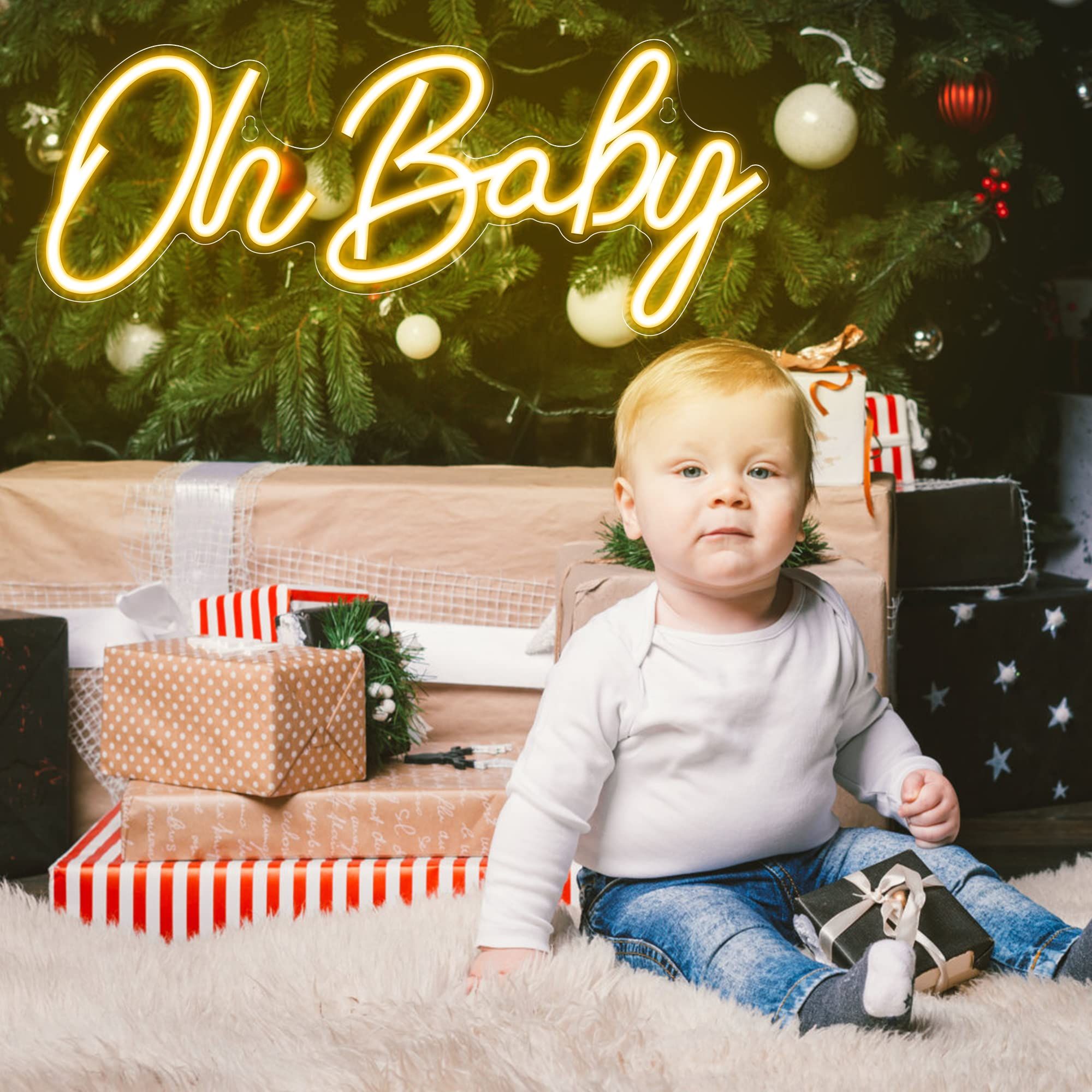 Panneau néon « Oh Baby » à LED - Baby Nursery Wall Lights avis et prix