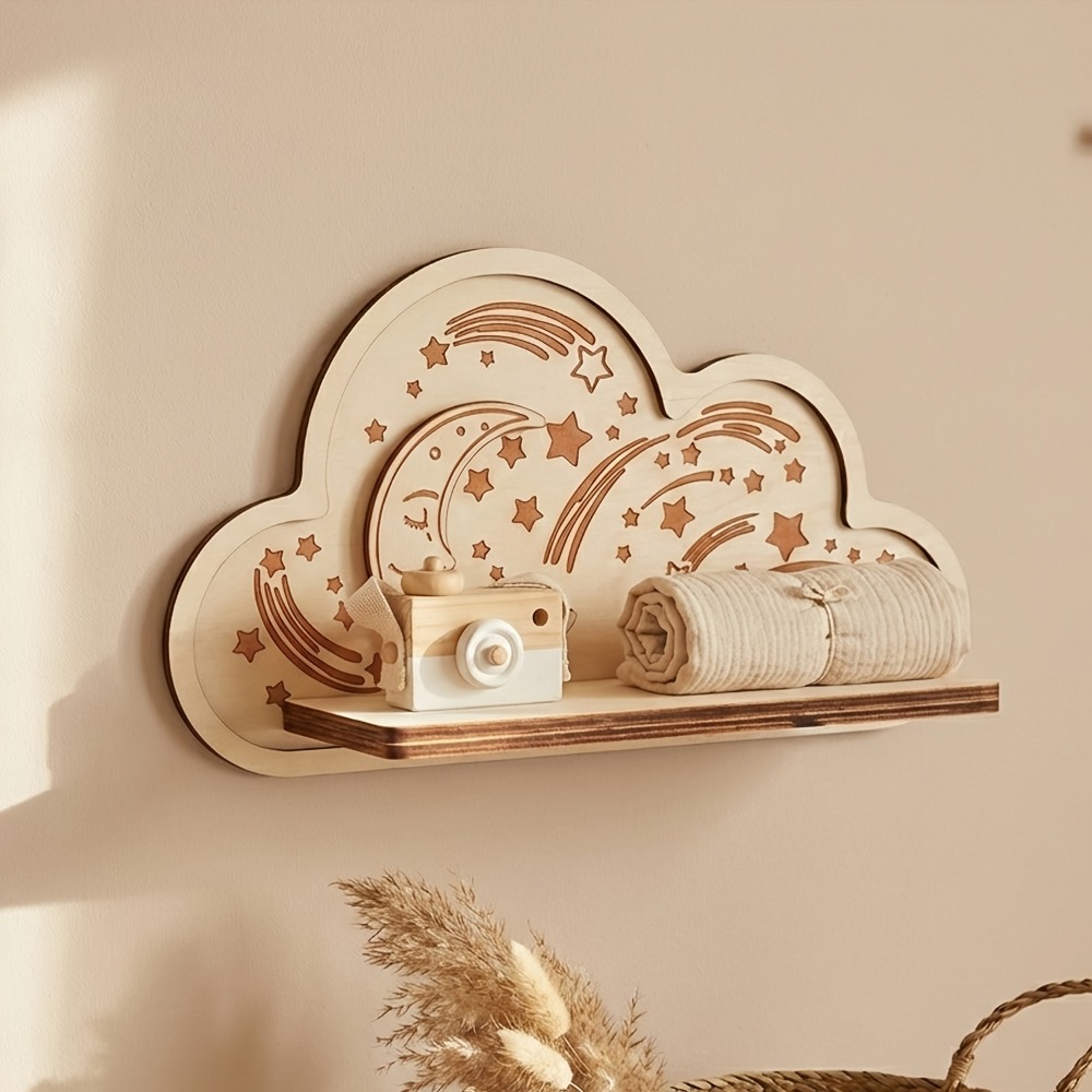 Étagère murale en bois en form - Baby Nursery Hooks avis et prix