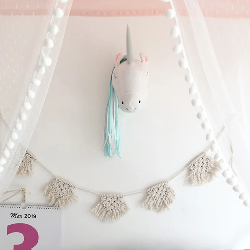 Tête d'animal en peluche licor - Baby Nursery Girl avis et prix