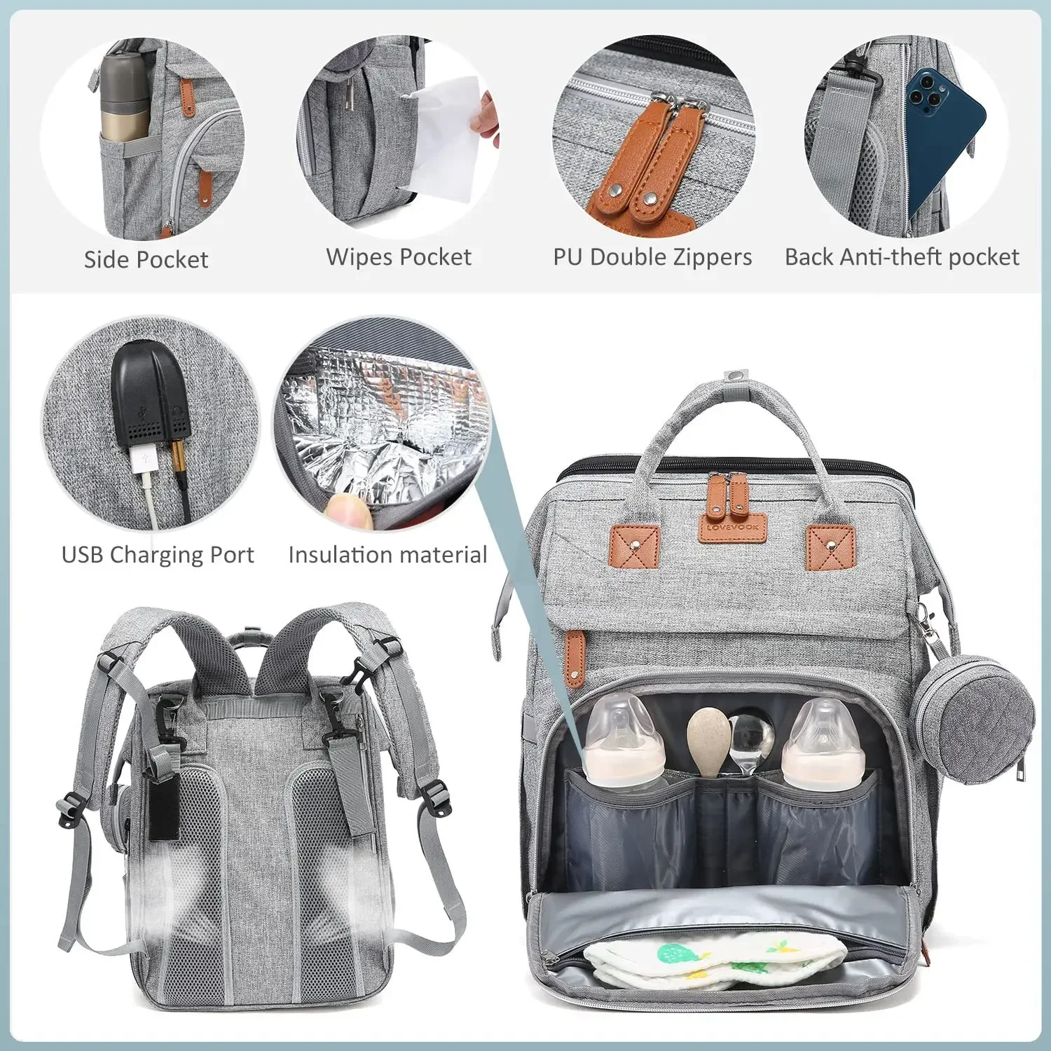 Sacs Proxy pour Couches pour B - Baby Nursery Hamper avis et prix