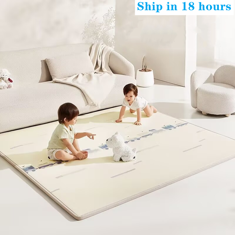 Tapis de jeu épais en forme de - Soft Rug Nursery avis et prix