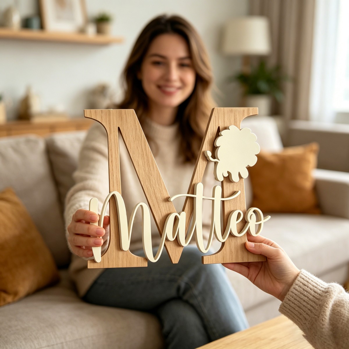 1 plaque nominative en bois pe - Baby Nursery Gifts avis et prix