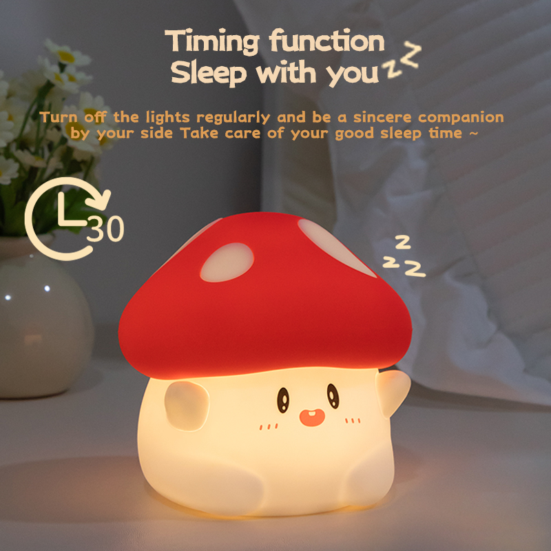 Champignon veilleuse LED Recha - Baby Nursery Night Light avis et prix