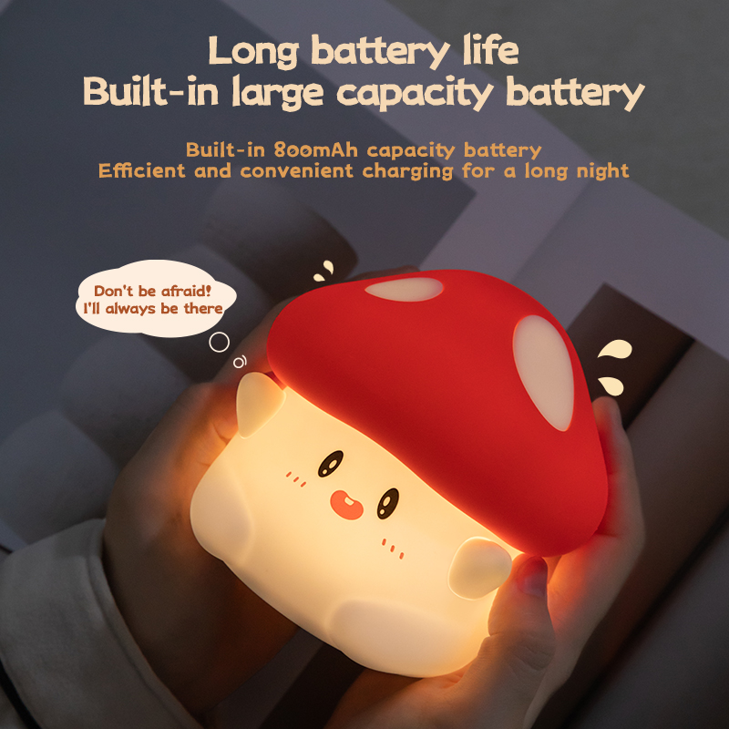 Champignon veilleuse LED Recha - Baby Nursery Night Light avis et prix
