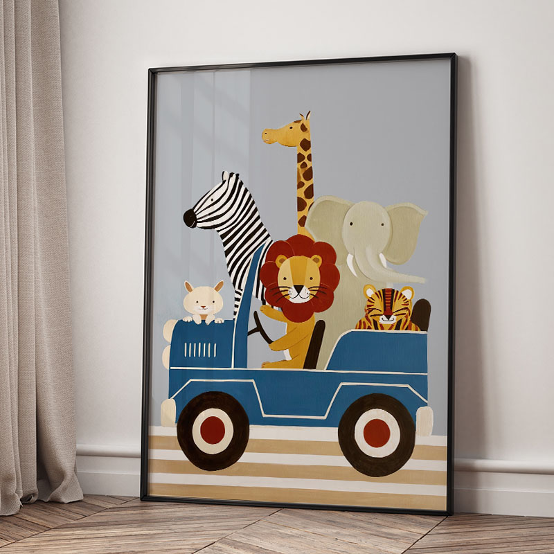Tableau mural en toile amusant - Baby Nursery Items avis et prix