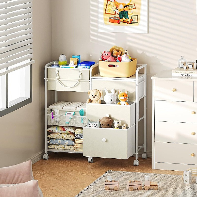 Chariot de rangement pour couc - Baby Nursery Drawers avis et prix