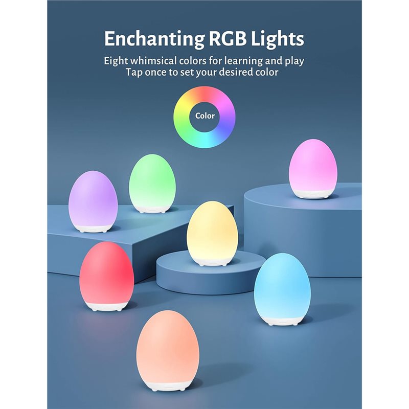 Lampe de nuit LED en forme d'œ - Baby Nursery Colors avis et prix