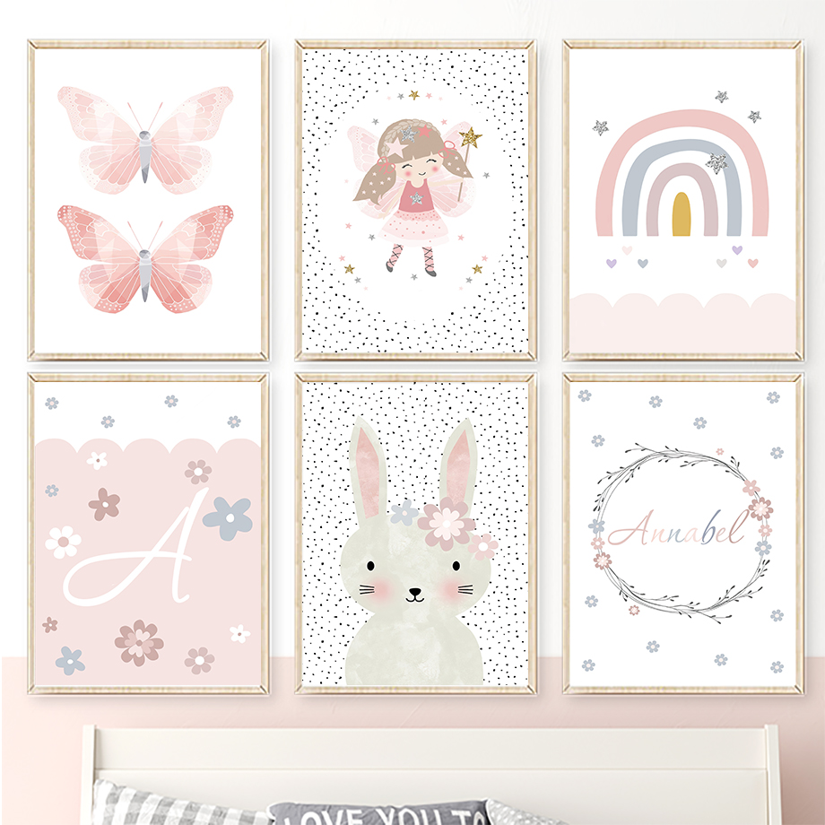 Tableau mural sur toile avec m - Baby Nursery Girl avis et prix