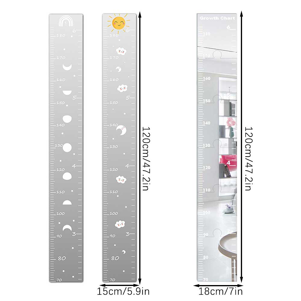 Miroir de tableau de croissanc - Growth Chart Ruler avis et prix
