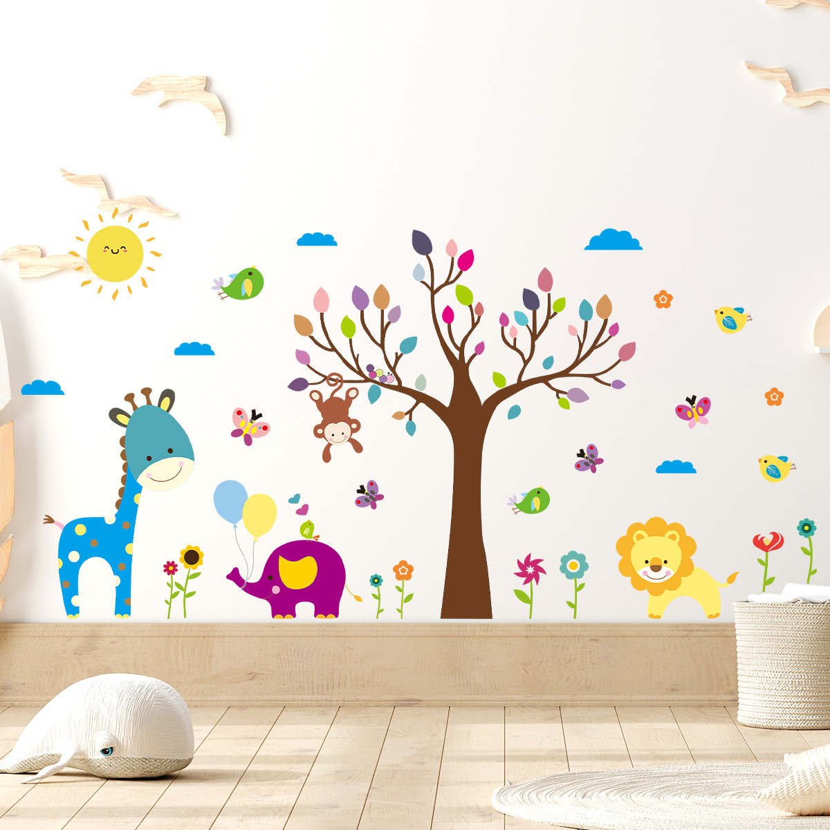 Autocollants Muraux avec Graff - Baby Nursery Tree avis et prix